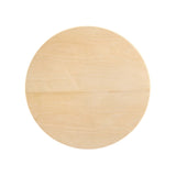 Lippa 20" Round Wood Grain Side Table by Lefancy