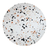 Lippa 20" Round Terrazzo Side Table by Lefancy