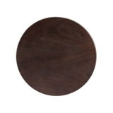 Lippa 20" Round Wood Grain Side Table by Lefancy