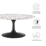 Lippa 36" Round Terrazzo Coffee Table by Lefancy