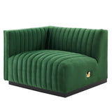 Conjure Channel Tufted Performance Velvet Loveseat by Lefancy