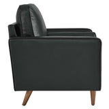 Valour Leather Armchair by Lefancy