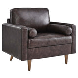Valour Leather Armchair by Lefancy