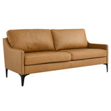 Corland Leather Sofa by Lefancy