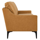 Corland Leather Sofa by Lefancy