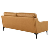 Corland Leather Sofa by Lefancy