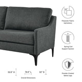 Corland Upholstered Fabric Sofa by Lefancy