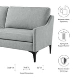 Corland Upholstered Fabric Sofa by Lefancy