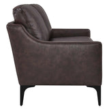 Corland Leather Loveseat by Lefancy