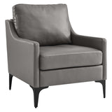 Corland Leather Armchair by Lefancy