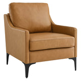 Corland Leather Armchair by Lefancy