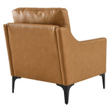Corland Leather Armchair by Lefancy