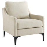 Corland Upholstered Fabric Armchair by Lefancy