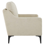Corland Upholstered Fabric Armchair by Lefancy