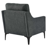 Corland Upholstered Fabric Armchair by Lefancy