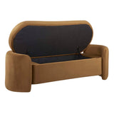 Nebula Upholstered Performance Velvet Bench by Lefancy