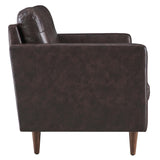 Exalt Tufted Leather Sofa by Lefancy