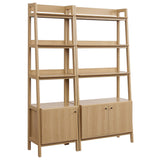 Bixby Wood Bookshelves Set of 2 by Lefancy