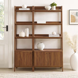 Bixby Wood Bookshelves Set of 2 by Lefancy