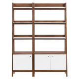 Bixby Wood Bookshelves Set of 2 by Lefancy