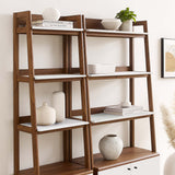 Bixby Wood Bookshelves Set of 2 by Lefancy