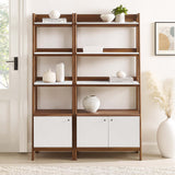 Bixby Wood Bookshelves Set of 2 by Lefancy