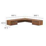 Render Wall Mount Corner Office Desk by Lefancy