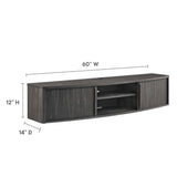Resonance 60" Wall-Mount TV Stand by Lefancy