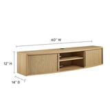 Resonance 60" Wall-Mount TV Stand by Lefancy