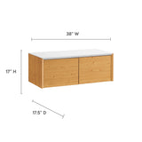 Kinetic Wall-Mount Office Storage Cabinet by Lefancy