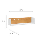 Kinetic Wall-Mount Shelf by Lefancy