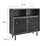 Kurtis 47" Display Cabinet by Lefancy