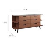 Langston Open Display Storage Sideboard by Lefancy