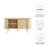 Cadence 63" Curved Sideboard by Lefancy