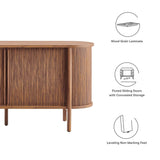 Cadence 63" Curved Sideboard by Lefancy