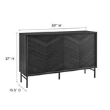 Harper Chevron Sideboard by Lefancy