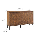 Harper Chevron Sideboard by Lefancy