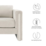 Visible Fabric Armchair by Lefancy