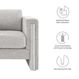 Visible Fabric Armchair by Lefancy