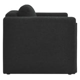 Visible Boucle Fabric Armchair by Lefancy