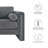 Visible Fabric Loveseat by Lefancy