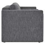 Visible Fabric Loveseat by Lefancy