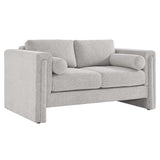 Visible Fabric Loveseat by Lefancy