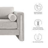 Visible Fabric Loveseat by Lefancy