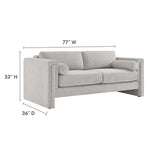 Visible Fabric Sofa by Lefancy
