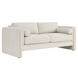 Visible Boucle Fabric Sofa by Lefancy