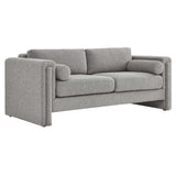 Visible Boucle Fabric Sofa by Lefancy