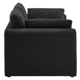 Waverly Boucle Fabric Sofa by Lefancy
