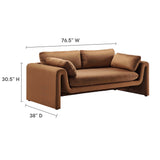 Waverly Performance Velvet Sofa by Lefancy