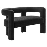 Kayla Boucle Upholstered Loveseat by Lefancy